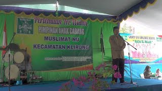 Sambutan Bahasa Jawa Kepala Desa Jerukagung Klirong Kebumen