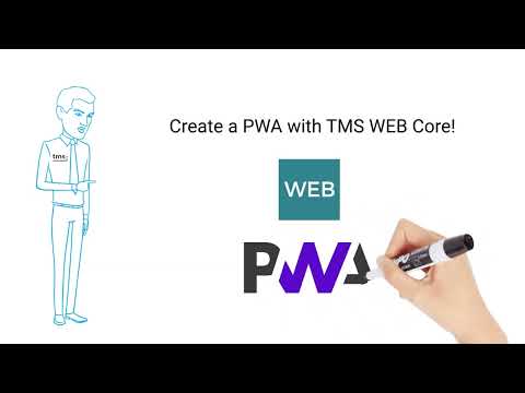 Create a PWA with TMS WEB Core!