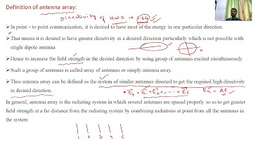 Antenna Arrays-Lecture-1