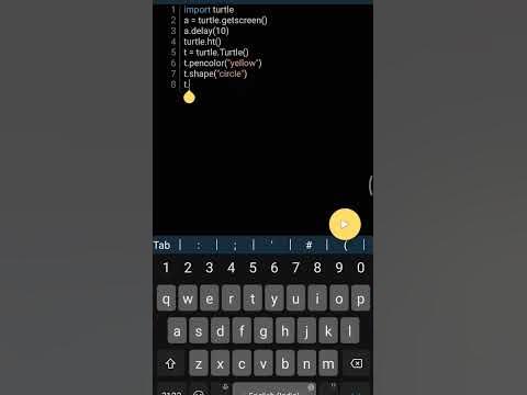 Make a oval type circle🔥| make a moving circle by turtle python. # ...