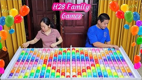 Family Game |Sort the balls challenge solve the puzzle smartly and quickly ☆ level 07