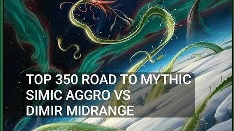 Road to Mythic from TOP 350 Player | Simic Aggro vs Dimir Midrange | Standard | Platinum Rank