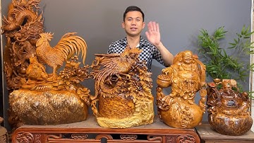 Báo Giá 4 bức tượng Gỗ Nu Ngọc Am mới hoàn thiện xong ...