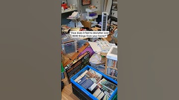 I decluttered over 8000 things!✨ #shorts #declutter
