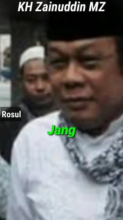 Story wa KH Zainuddin MZ || Rasulullah Saw : Jangan lemah dan jangan keras
