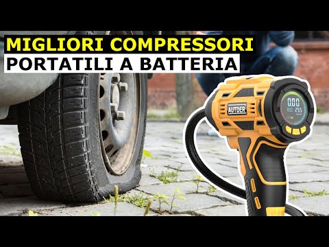 Migliori COMPRESSORI PORTATILI a BATTERIA per Gonfiare di TUTTO! Guida all'acquisto