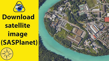 Download high resolution satellite image using SASPlanet