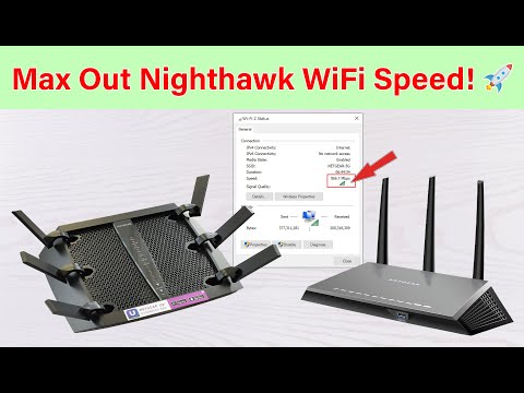 How to Increase WiFi speed on Netgear Nighthawk Routers up to 1300 Mbps