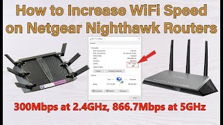 How to Increase WiFi speed on Netgear Nighthawk Routers up to 1300 Mbps screenshot 3