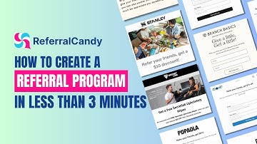 How To Launch A Referral Program on Shopify in 3 Minutes Using ReferralCandy