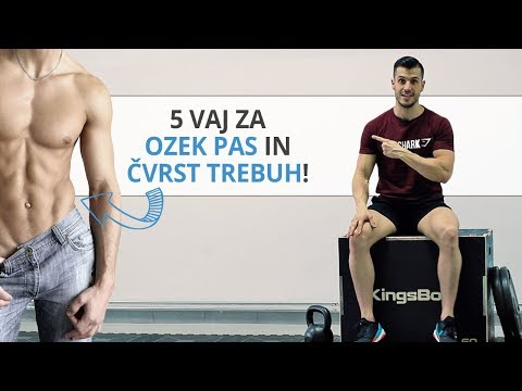 Video: Vaje Za Pas In Stranice