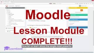 Moodle: Lesson Activity: THE COMPLETE TUTORIAL