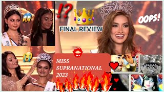 MISS SUPRANATIONAL 2023 FINAL REVIEW #misssupranational