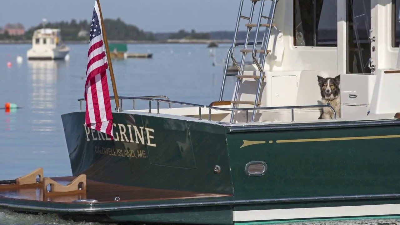 Lyman-Morse Monhegan 42 Semi-custom motor yacht -  Hunt Design