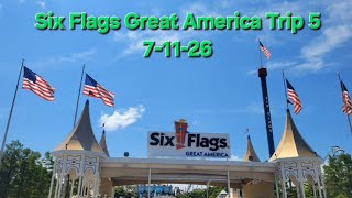 Six Flags Great America Trip 5 Slideshow 7-11-26
