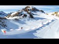 Une nouvelle ligne hypnotique en snowboard par pierre vaultier