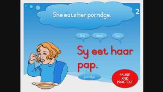 ESCS EDUFRIENDS - Phase 5 book 3 - EET / EAT (Afrikaans Reading Help)