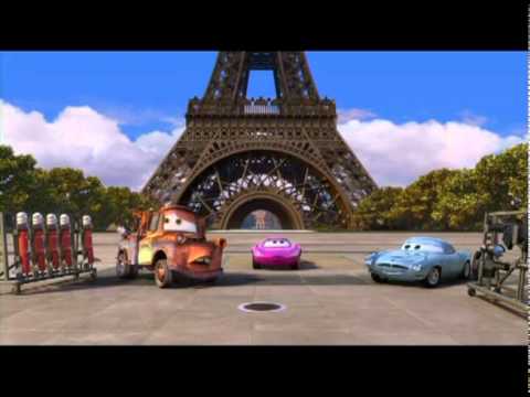 Carros 2: Escola de Espiões - Treinamento em Paris.