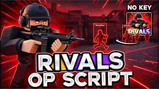 RIVALS SCRIPT - NO KEY | UNLOCK ALL, RAGEBOT, AIMBOT, ESP (ANTI BAN) | SKIN CHANGER