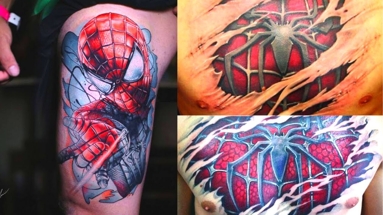 Flow Tattoo - Os melhores Tatuadores – The Amazing Spiderman