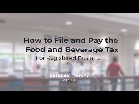 How to Complete Your Monthly Food and Beverage Tax Return