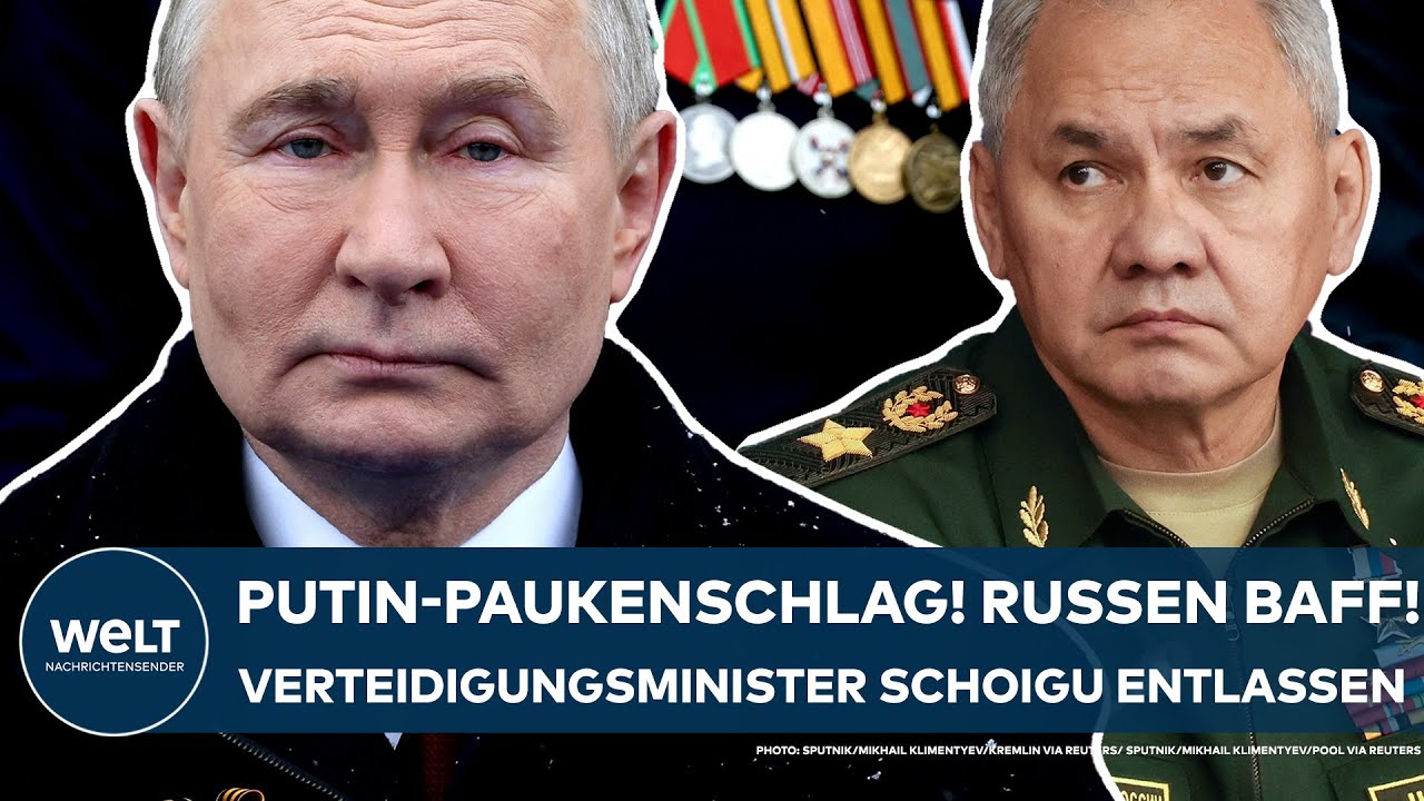 RUSSLAND: Putin entlässt Verteidigungsminister! Strack-Zimmermann \
