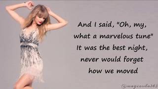 Taylor Swift - Starlight (Lyrics)