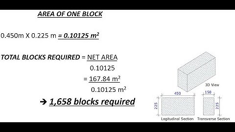 How to calculate the total number of Blocks in a building plan  using a Web App(Quick easy steps).