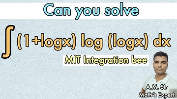Important Integration Question | MIT Integration Bee| am sir