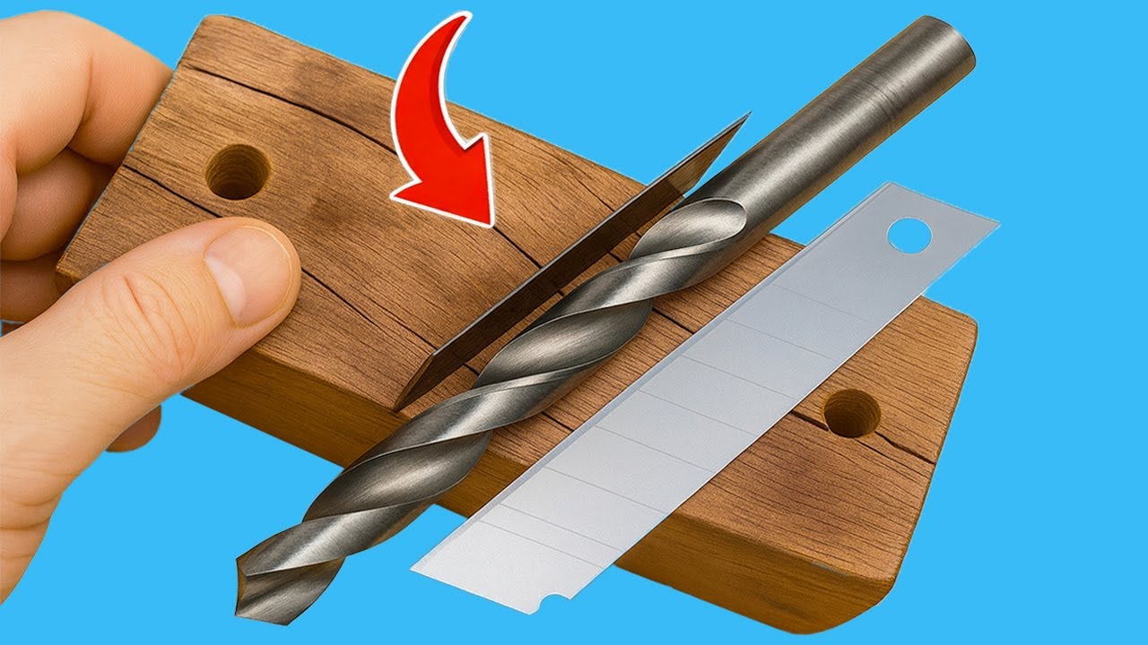 Метод заточки сверл от 65-летнего японского механика — быстро и эффективно!