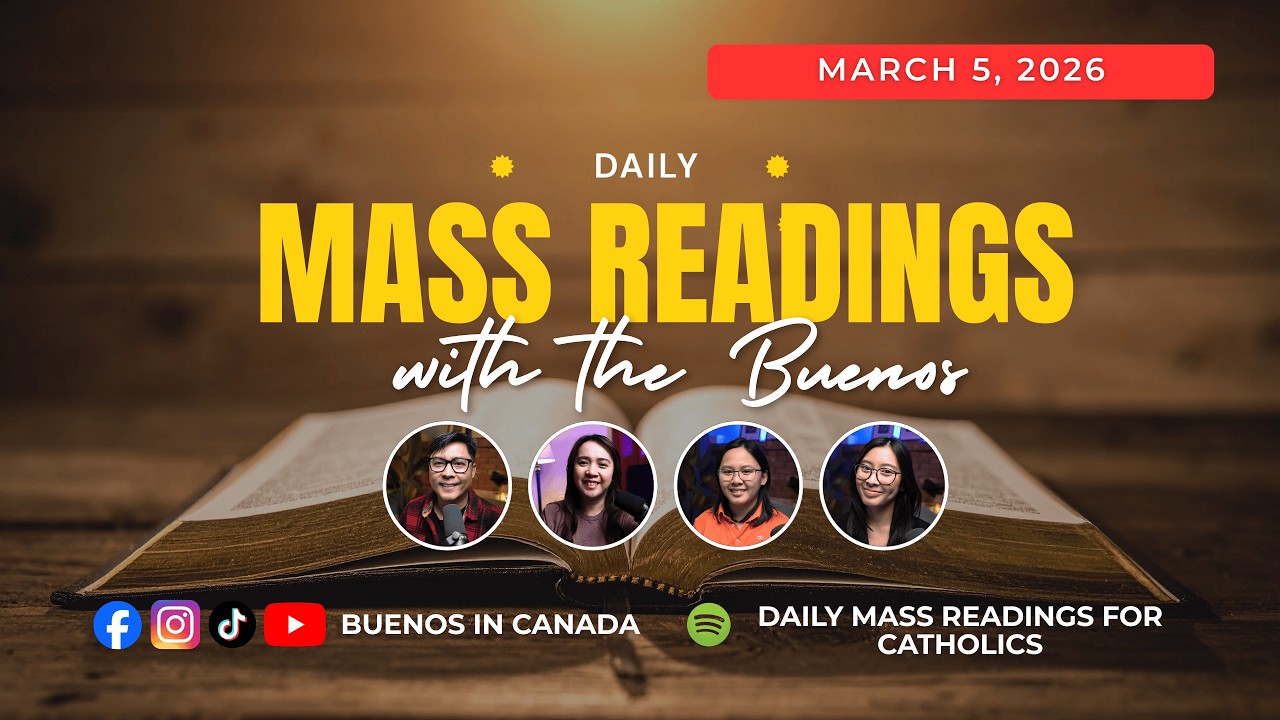 Daily Mass Readings |  March 5, 2026, Thursday