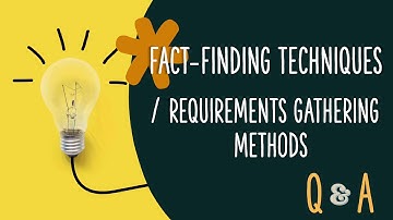 Fact-finding techniques Q & A | What is FACT-FINDING? | What does FACT-FINDING mean | Complete