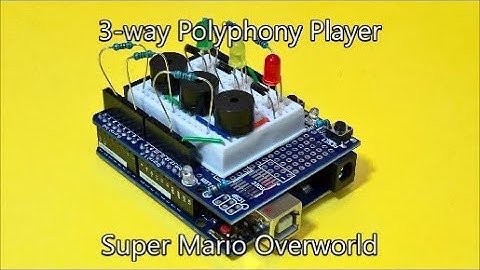 Lesson 7 preview Super Mario Underworld with 3-way Polyphony