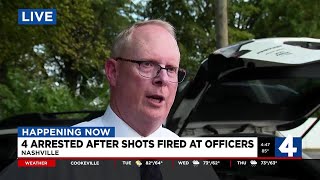 Juveniles arrested after allegedly shooting at undercover police car, helicopter