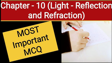 Light Reflection and Refraction Important MCQ Class 10 l Term 1 Science MCQ 🔥