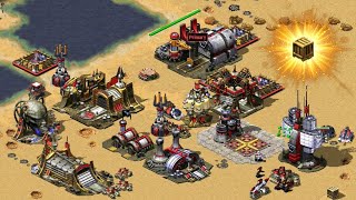 Experience the thrill of Crate Galore on the Kikematamitos map in Red Alert 2 online gameplay