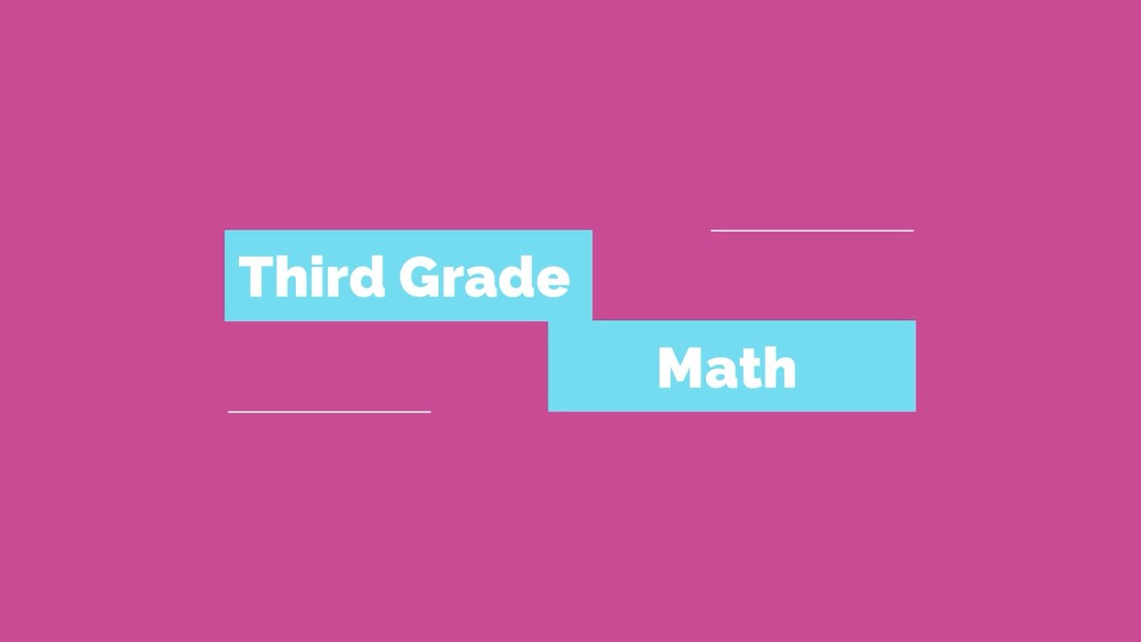 Division by a single digit - Math - Third Grade - YouTube