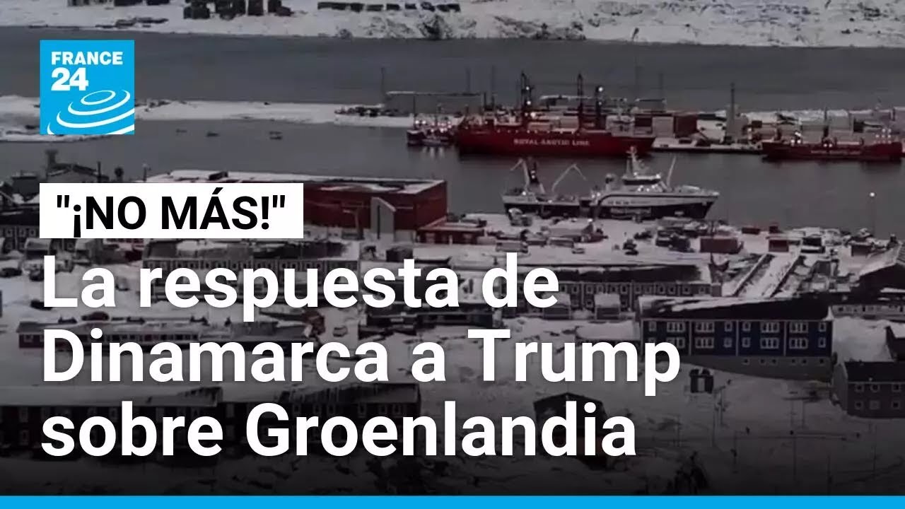 Dinamarca busca poner freno a los comentarios de Trump sobre Groenlandia • FRANCE 24 Español