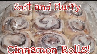 Soft and Fluffy Cinnamon Rolls using the tangzhong method!