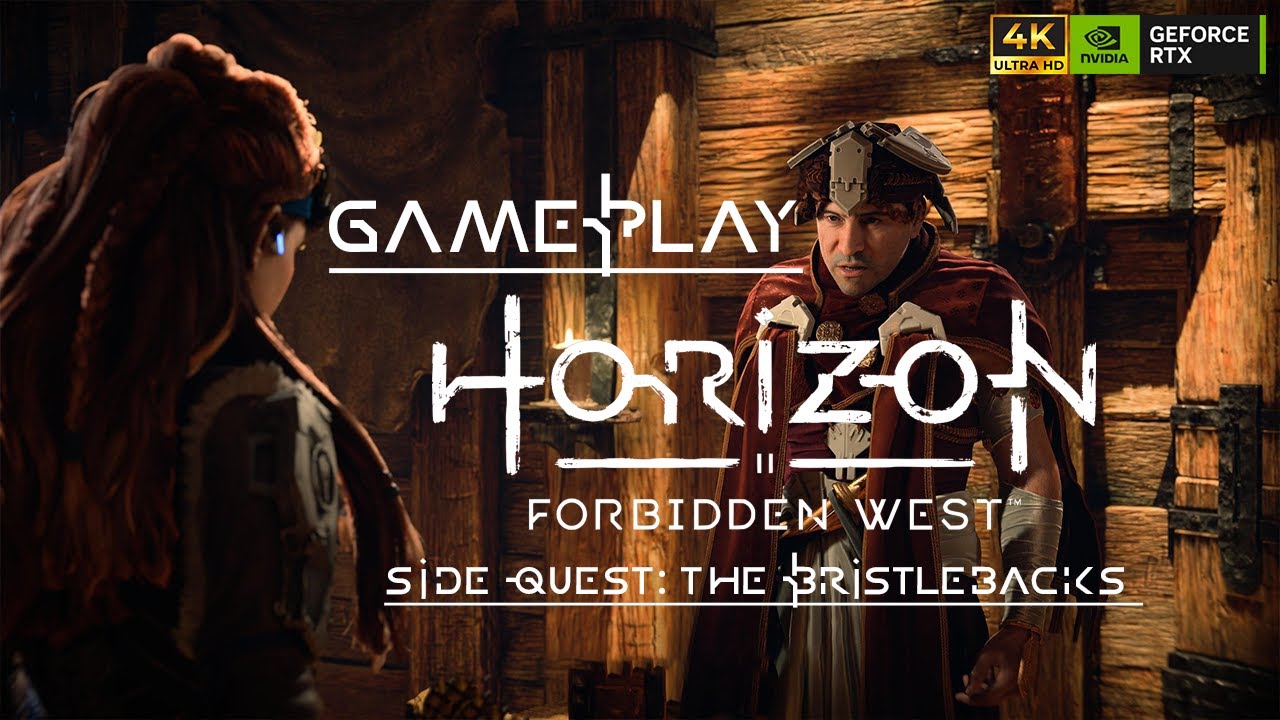 Horizon Forbidden West Side Quest: The Bristlebacks | Gameplay (4K 60FPS)