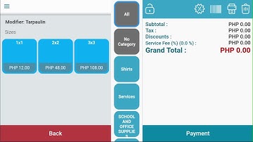 Applying Item Modifiers on KaHero POS