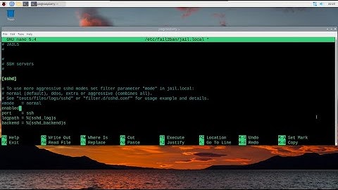 Install & Configure Fail2Ban On Raspberry Pi Desktop