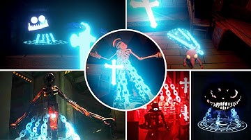 DOORS Hotel+ Update All NEW CRUCIFIX Uses + SECRET Skeleton Bob, El Goblino, Jeff