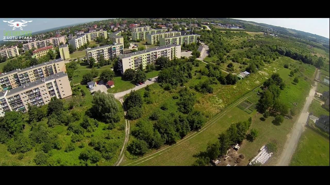 Busko Zdrój z Lotu Ptaka.