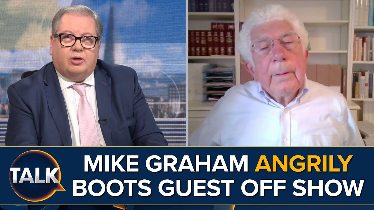 Youre Denying The Truth  Mike Graham BOOTS Guest Off Show Over University Protests