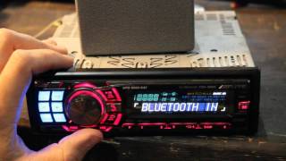 Alpine Deck Radio Head Unit Receiver CDA-9884 Used Decent Condition W Wiring Thumb