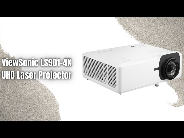 Viewsonic Videoproiettore LS901-4K - 5500 Lumen, UHD Laser DLP, 4K HDR, Zoom 1.7x