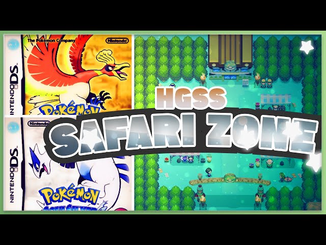 Zona Safari (Safari Zone) - Guía Pokémon HeartGold y SoulSilver