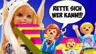 Playmobil Film Deutsch BARBIE ENTKOMMEN! JULIAN RETTET SEINE GESCHWISTER & FREUNDE! Familie Vogel