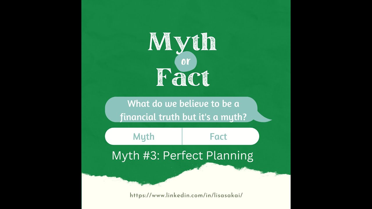 Myth #3 :Perfectionism